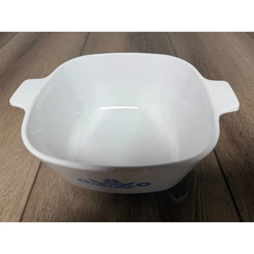Vintage Corning Ware Blue Cornflower P-1 3/4-B Casserole Dish 1.75 qt